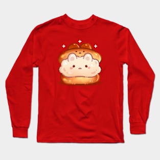 Bread with cream bunny Long Sleeve T-Shirt